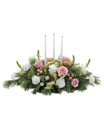 Glowing Elegance Centerpiece