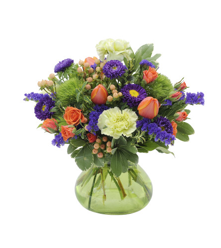 Garden Party. An arrangement by The Flower Patch Florist.