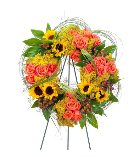 Heaven's Sunset Wreath