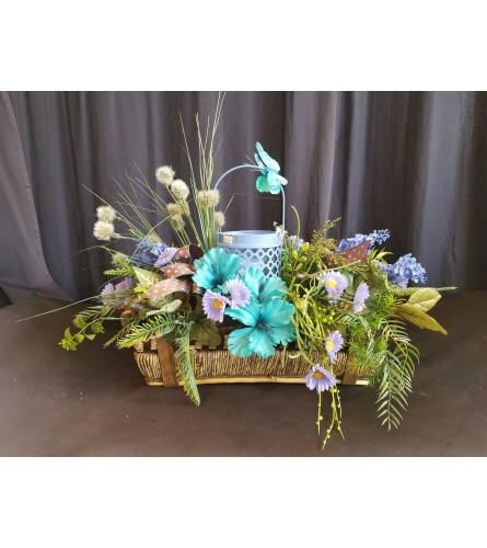 Garden Basket Pretty Periwinkle