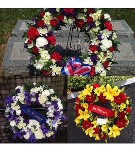 Memorial Day Wreaths - CALL us to order