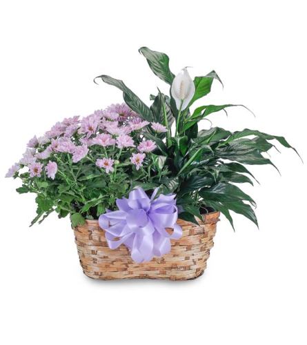 Blooming Peacefully Basket