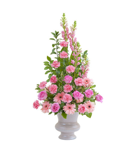 Peaceful Pink Large Urn DW