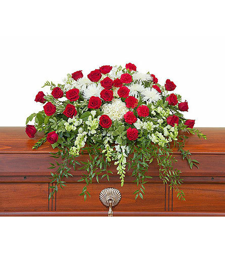 Teleflora - Enduring Strength Casket Spray