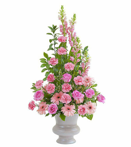 Teleflora - Peaceful Pink Large Urn