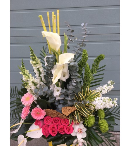 Colourful Modern Funeral Tribute
