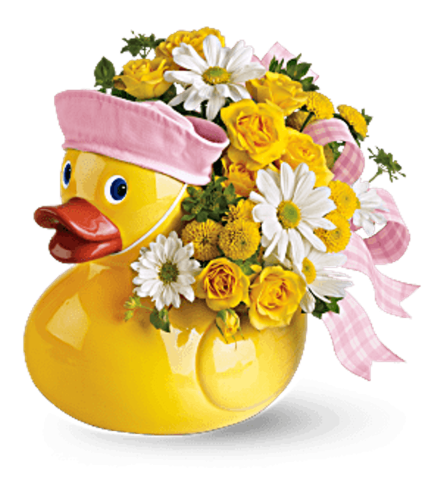 Ducky Delight Bouquet - Girl