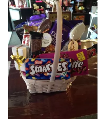 Chocolate and Treats Basket by Floratechnics