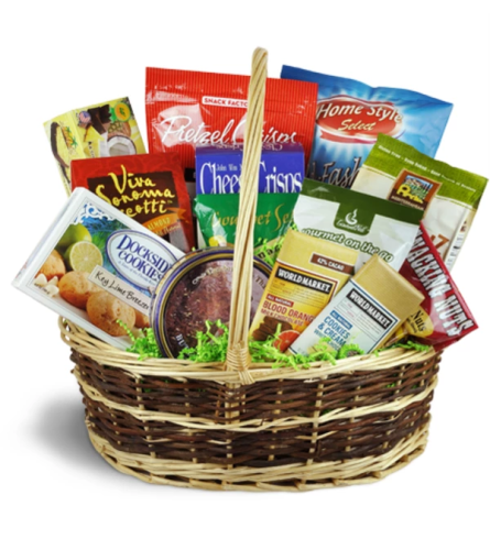 Deluxe Sweet & Savory Snacks Basket™ by Lovingly