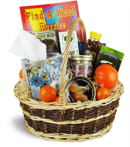 Get Well Wishes Basket™ by Lovingly