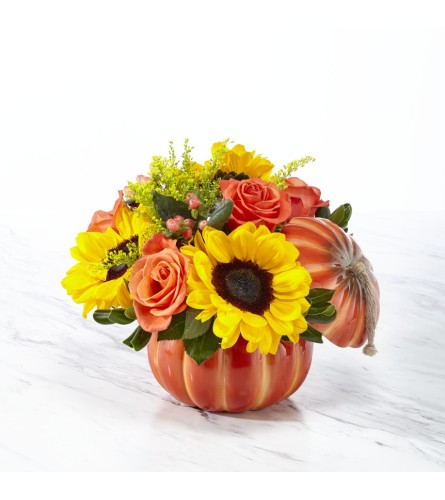 Bountiful Bouquet in Pumpkin