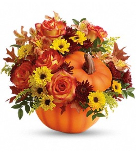 Warm Fall Wishes Bouquet by Teleflora