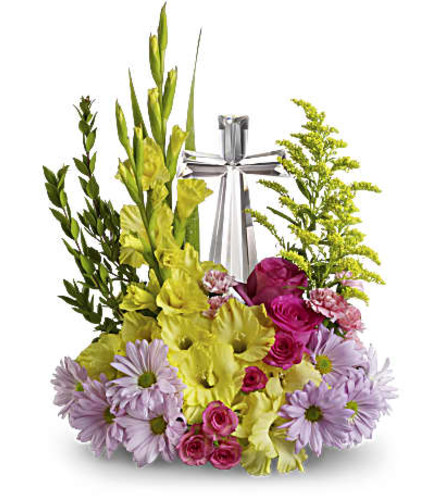 The Crystal Cross Bouquet