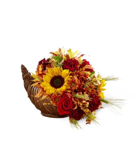 FTD's Fall Harvest™ Cornucopia Arrangement