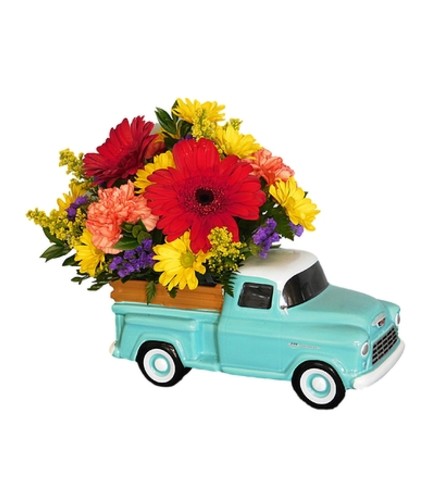 50's Vintage Chevy Truck Bouquet