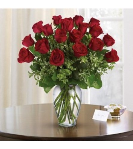 18 Long Stem Red Roses