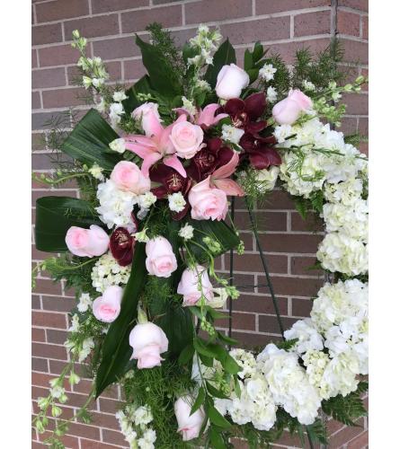 Peaceful Thoughts Sympathy Wreath