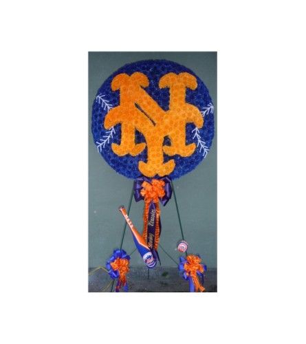 CUSTOM NY METS BALL