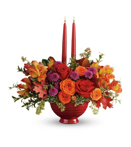 Clay Pot Centerpiece