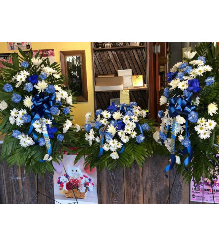 3 Piece Special Shades of Blue