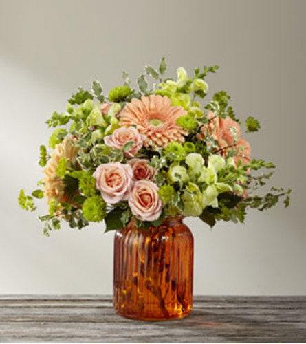 TCG's FTD Peachy Keen Bouquet- Deluxe