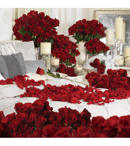 1000 Roses With Extras