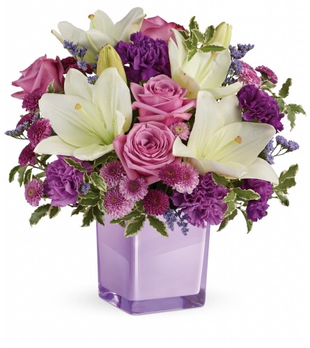 Pleasingly Purple Bouquet