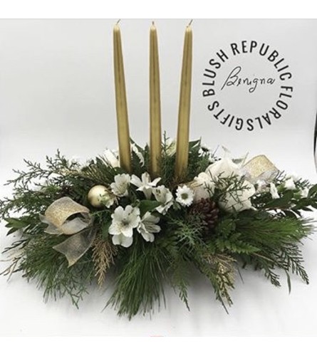 Golden Centerpiece
