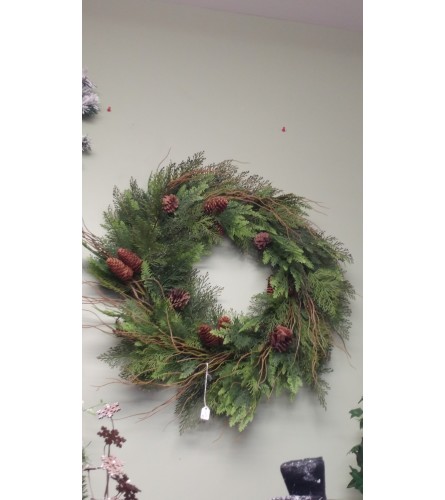 Artificial Holiday Wreath