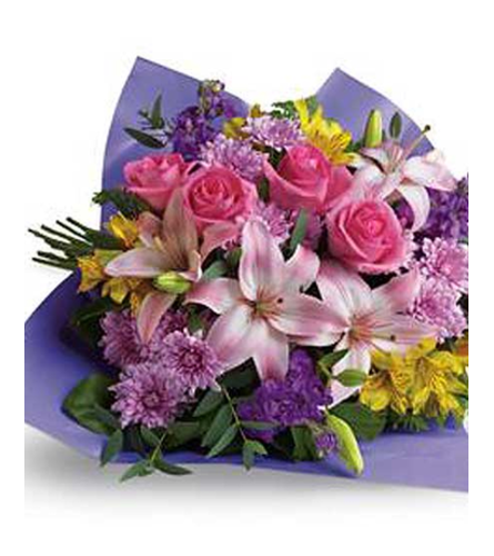 Pink Cut Flowers **FLOWERS MAY VARY