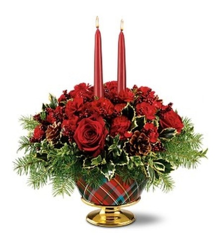 Christmas Plaid Tartan Bowl