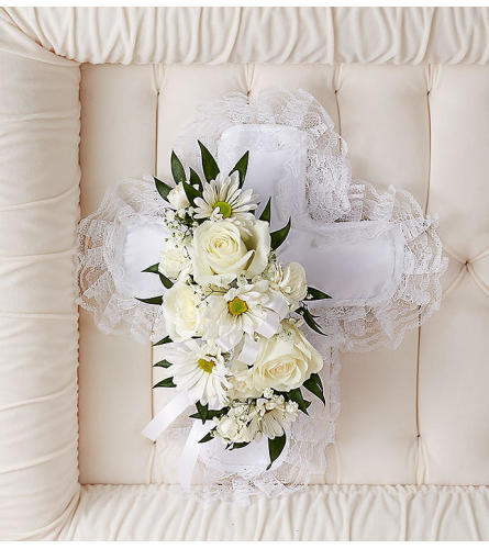 Cross Casket Pillow