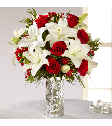 Holiday Elegance Vase