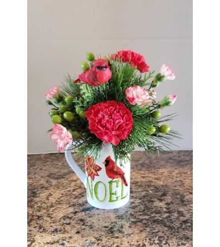 Holiday Cardinal Mug