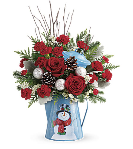 Dreaming of snowy days - Standard. An arrangement by Big Event Floral and Decorating Co..