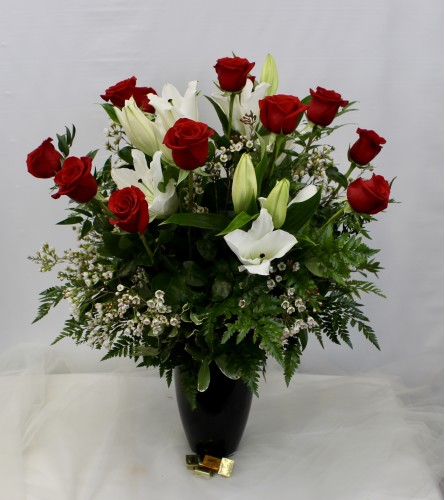 Dozen Red Roses-Premium