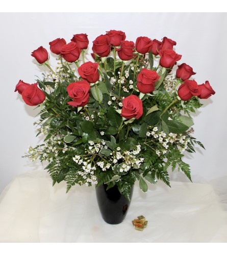 2 Dozen Premium Red Roses