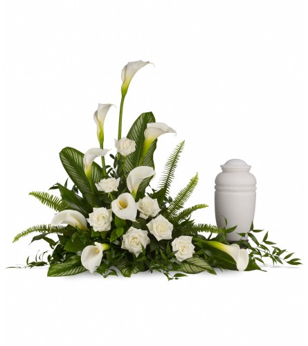 Teleflora Stately Lilies Cremation Tribute