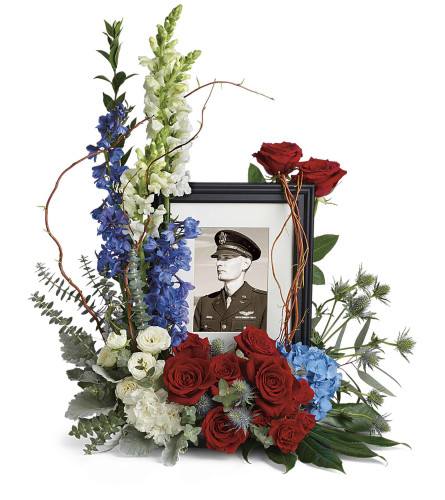 Always With Us Photo Tribute Bouquet
