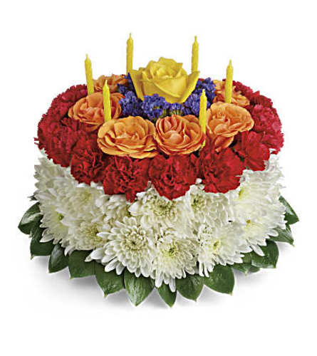 Your Wish is Granted Birthday Cake Bouquet