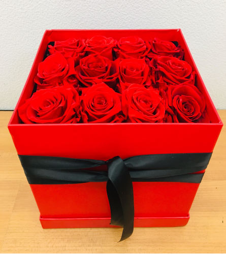 Exquisite Premium Preserved Ecuadorian Red Roses