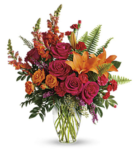 The Punch Of Color Bouquet