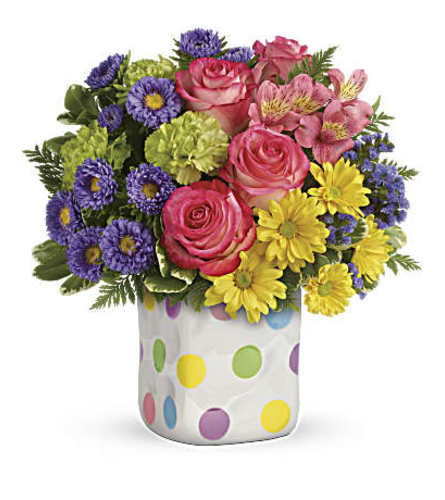 A Happy Dots Bouquet