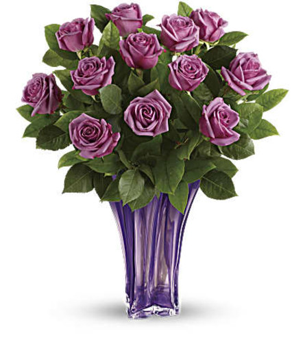 The Lavender Splendor Bouquet One Dozen