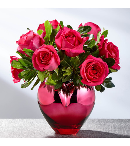 Hold Me In Your Heart Rose Bouquet
