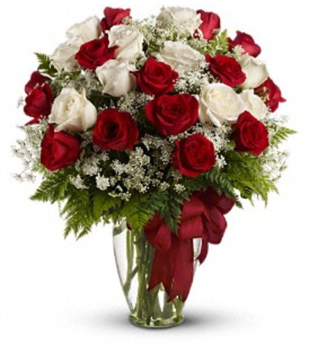 Teleflora Love's Divine Bouquet - Long Stemmed Roses