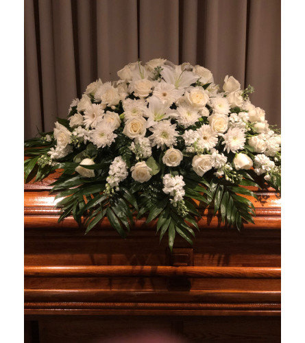 PURE WHITE CASKET