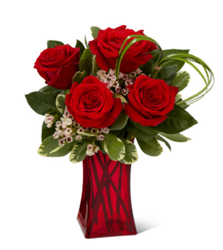 The FTD Rush Of Romanc Red Rose Bouquet