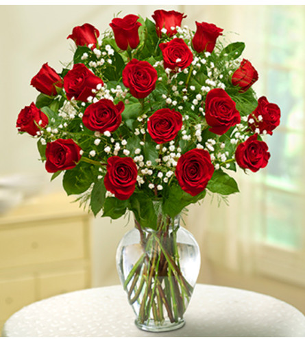 18 Red Roses Bouquet