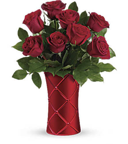 Crimson Luxury Rose Bouquet